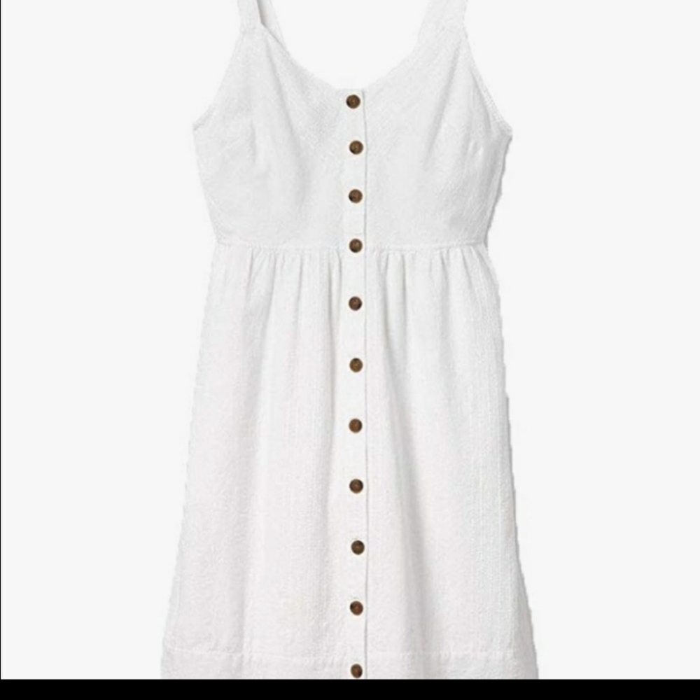 Universal Thread White button up dress
